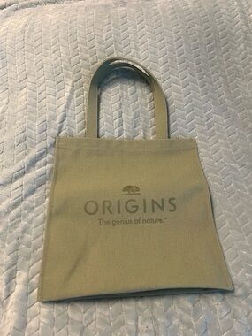 Origins Olive Tote with Logo